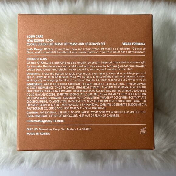 New How Dough I Look Mask & Headband Set I DEW CARE-Skin Care #481 - Picture 2 of 5